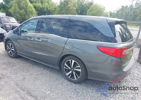 2018 Honda Odyssey Elite from USA, damaged, VIN 5FNRL6H97JB063524